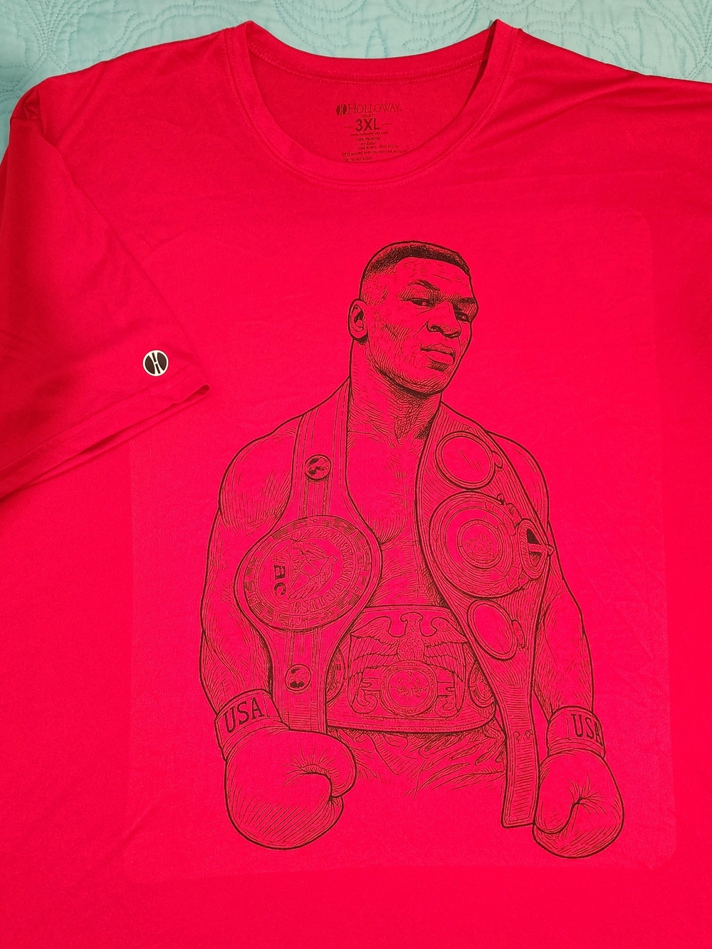 Champion Mike Tyson Holloway Tee Shirt